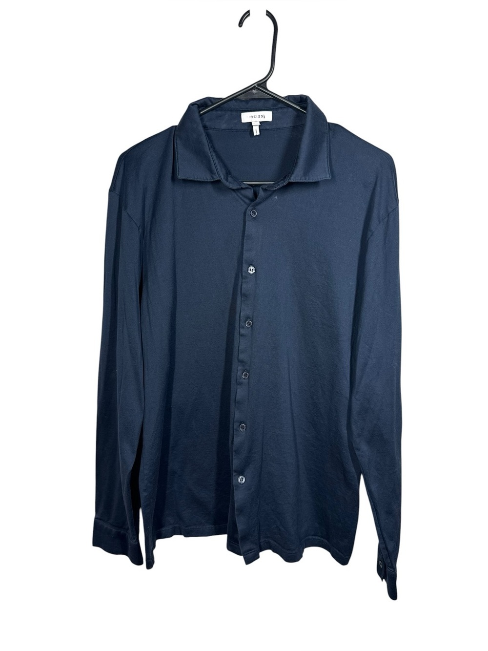 Reiss Button Front T-Shirt Size XL